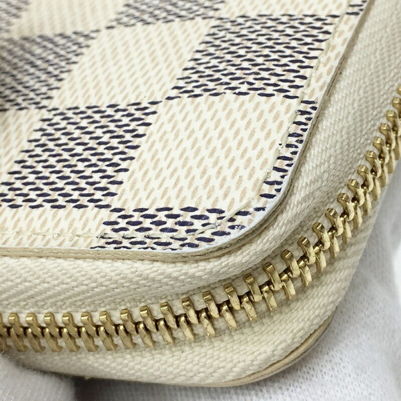 Louis Vuitton Portrait Clearance Long Wallet Damier Azure White - Picture 12 of 14